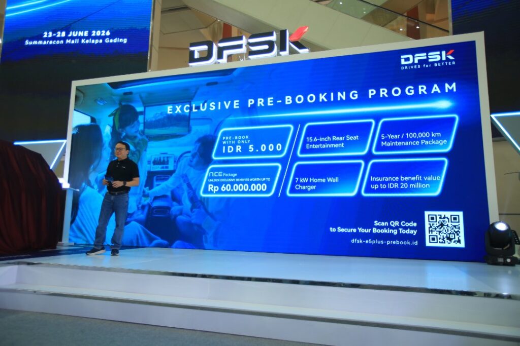 DFSK E5 Plus Tawarkan Booking Fee Rp5.000: Strategi Agresif Memikat Konsumen Indonesia DFSK E5 Plus DFSK E5 Plus Tawarkan Booking Fee Rp5.000: Strategi Agresif Memikat Konsumen Indonesia