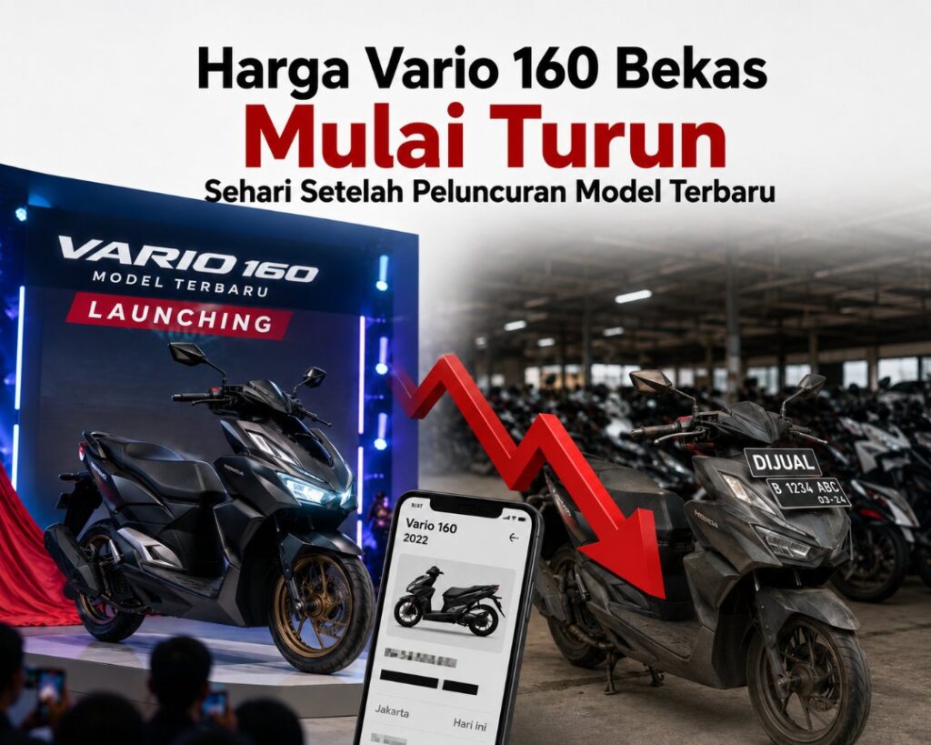 Harga Vario 160 Bekas Mulai Turun Sehari Setelah Peluncuran Model Terbaru harga Vario 160 bekas Harga Vario 160 Bekas Mulai Turun Sehari Setelah Peluncuran Model Terbaru