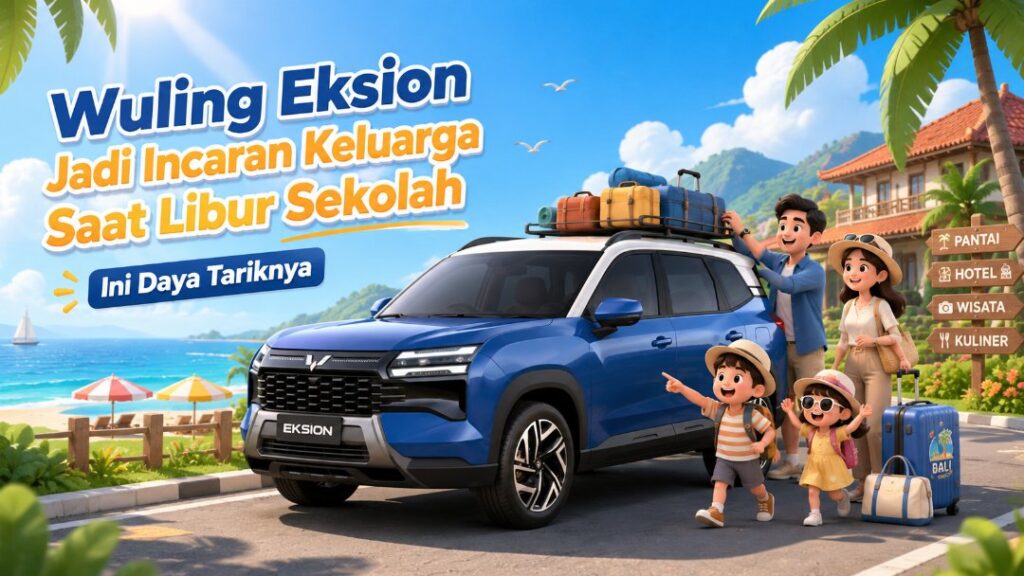 Wuling Eksion Jadi Incaran Keluarga Saat Libur Sekolah — Ini Daya Tariknya Wuling Eksion PHEV Wuling Eksion Jadi Incaran Keluarga Saat Libur Sekolah — Ini Daya Tariknya