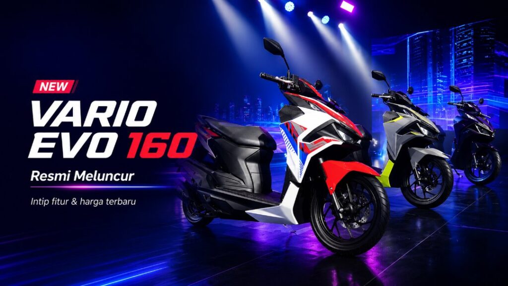 New Honda Vario Evo 160 New Honda Vario Evo 160 Resmi Meluncur di Indonesia: Intip Spesifikasi, Fitur, dan Skema Harga Terbarunya