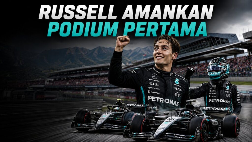 Russell Amankan Podium Pertama F1 GP Austria 2026 di Saat Duo Mercedes Kuasai Puncak Klasemen F1 GP Austria 2026 Russell Amankan Podium Pertama F1 GP Austria 2026 di Saat Duo Mercedes Kuasai Puncak Klasemen