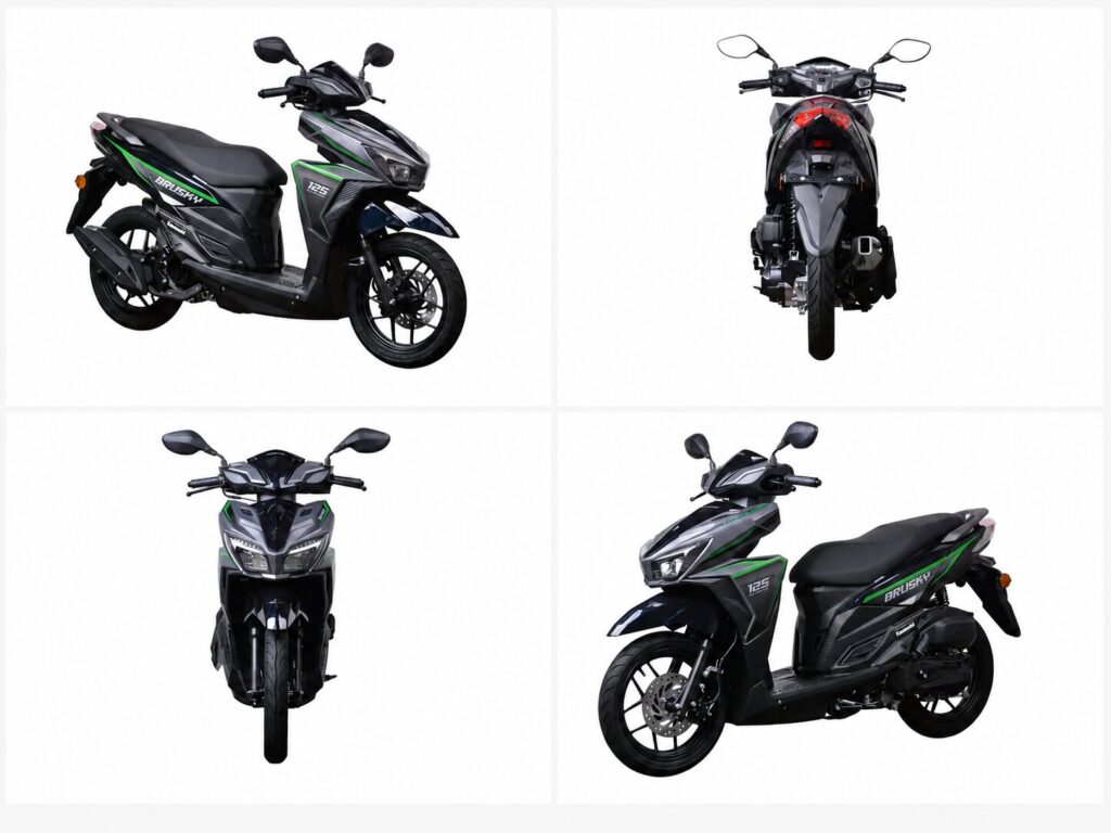 Kawasaki Masuk Segmen Skutik, Modenas Brusky 125 Hadir di Jakarta Fair 2026