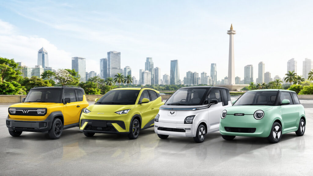 Daftar Harga Mobil Listrik Termurah 2026 di Indonesia, Mulai Rp152 Juta dengan Sewa Baterai