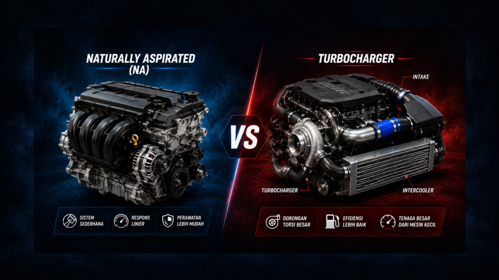 Naturally Aspirated vs Turbo: Beda Karakter Mesin yang Sering Jadi Perdebatan