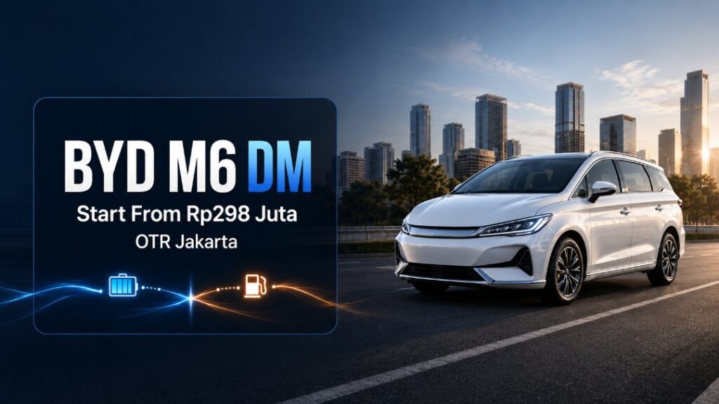 Harga BYD M6 DM Diumumkan, Pengiriman Unit Ditargetkan Mulai Juni 2026