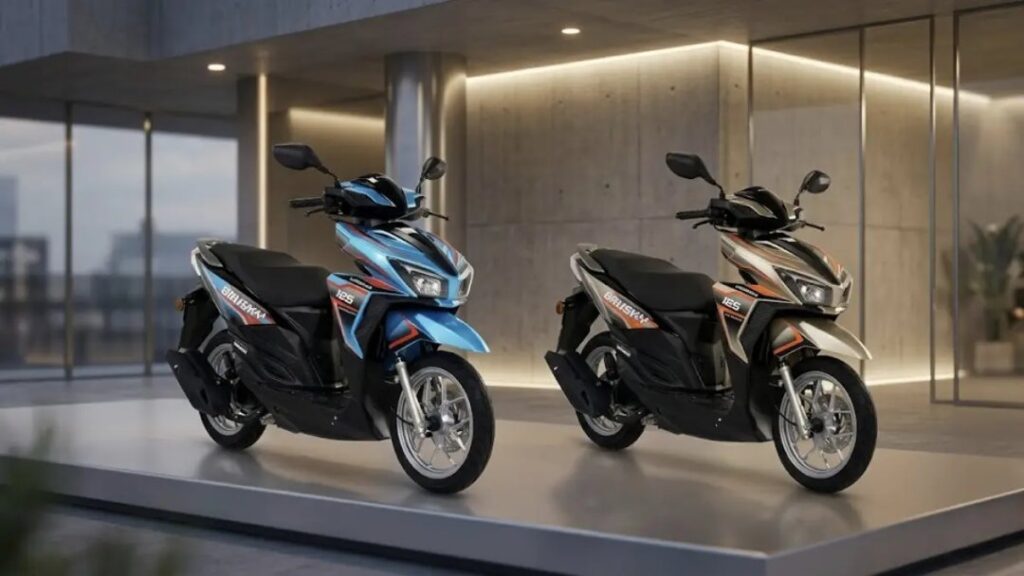 Kawasaki Jual Skutik di Indonesia, Modenas Brusky 125 Dibanderol Rp 26,5 Juta