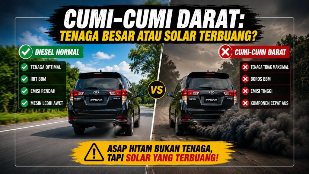 Cumi-Cumi Darat pada Mobil Diesel: Keren atau Merusak Mesin? Cumi-Cumi Darat pada Mobil Diesel: Keren atau Merusak Mesin?