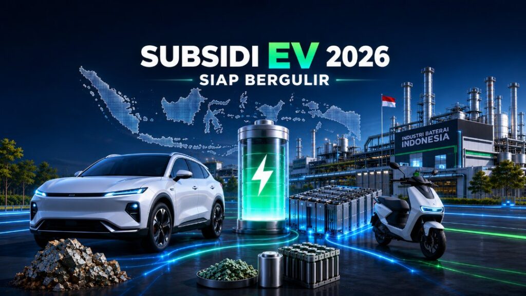 Skema Subsidi EV Berbahan Nikel Mulai Bergulir: Ini yang Perlu Dipahami