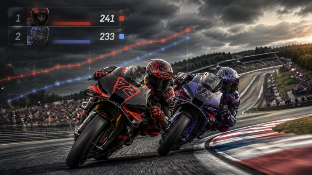 Klasemen MotoGP 2026 Kian Sengit di Brno: Mampukah Bezzecchi Mengamankan Keunggulan Poin dari Martin? Klasemen MotoGP 2026 Kian Sengit di Brno: Mampukah Bezzecchi Mengamankan Keunggulan Poin dari Martin?