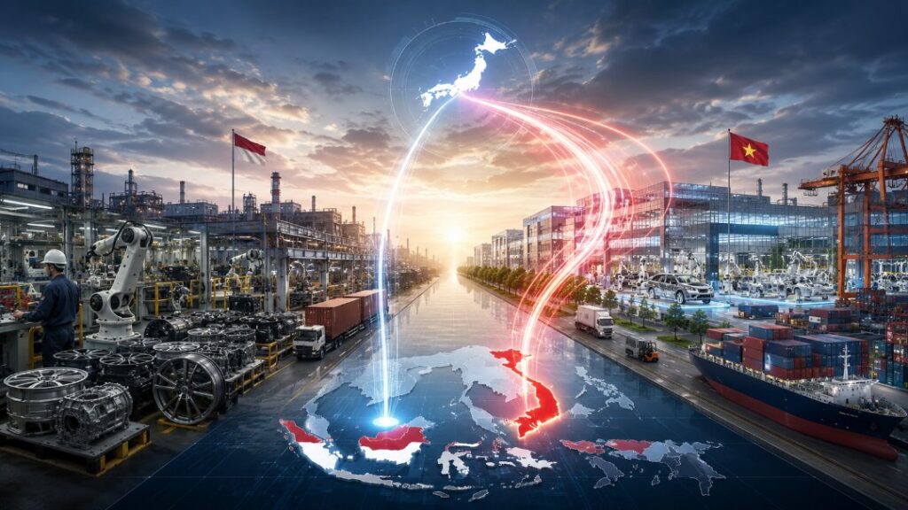 Pabrikan Otomotif Jepang Alihkan Investasi ke Vietnam, Bagaimana Nasib Industri Komponen Jawa Timur? Pabrikan Otomotif Jepang Alihkan Investasi ke Vietnam, Bagaimana Nasib Industri Komponen Jawa Timur?