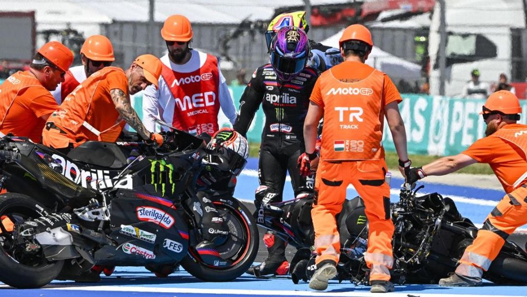 Marquez Kuasai MotoGP Hungaria 2026, Drama Tikungan Pertama Hantam Aprilia