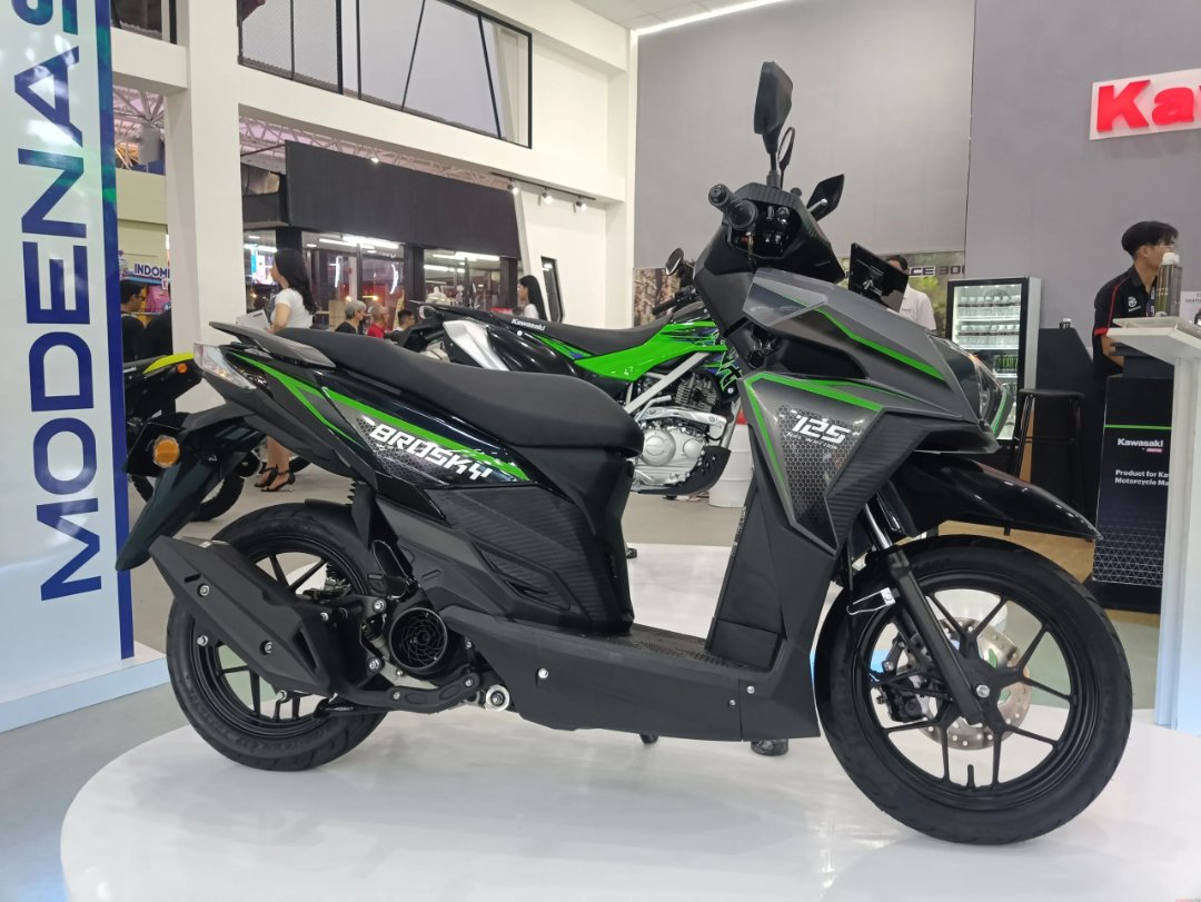 Kawasaki Jual Skutik di Indonesia, Modenas Brusky 125 Dibanderol Rp 26,5 Juta