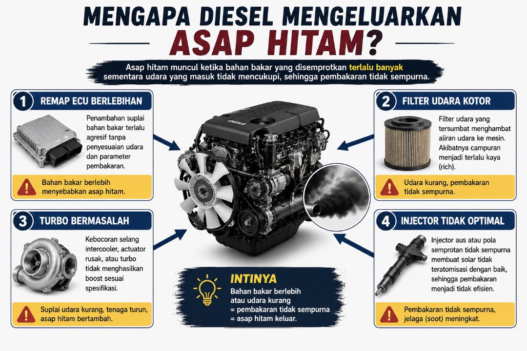 Cumi-Cumi Darat pada Mobil Diesel: Keren atau Merusak Mesin?