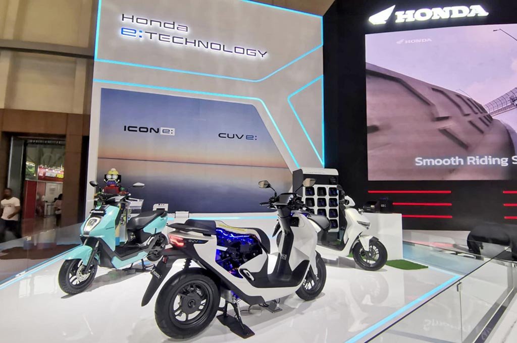Diskon Motor Listrik Honda di PRJ 2026, CUV e: dan ICON e: Dapat Potongan Harga