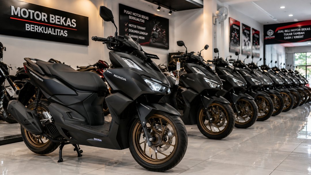 Harga Vario 160 Bekas Mulai Turun Sehari Setelah Peluncuran Model Terbaru