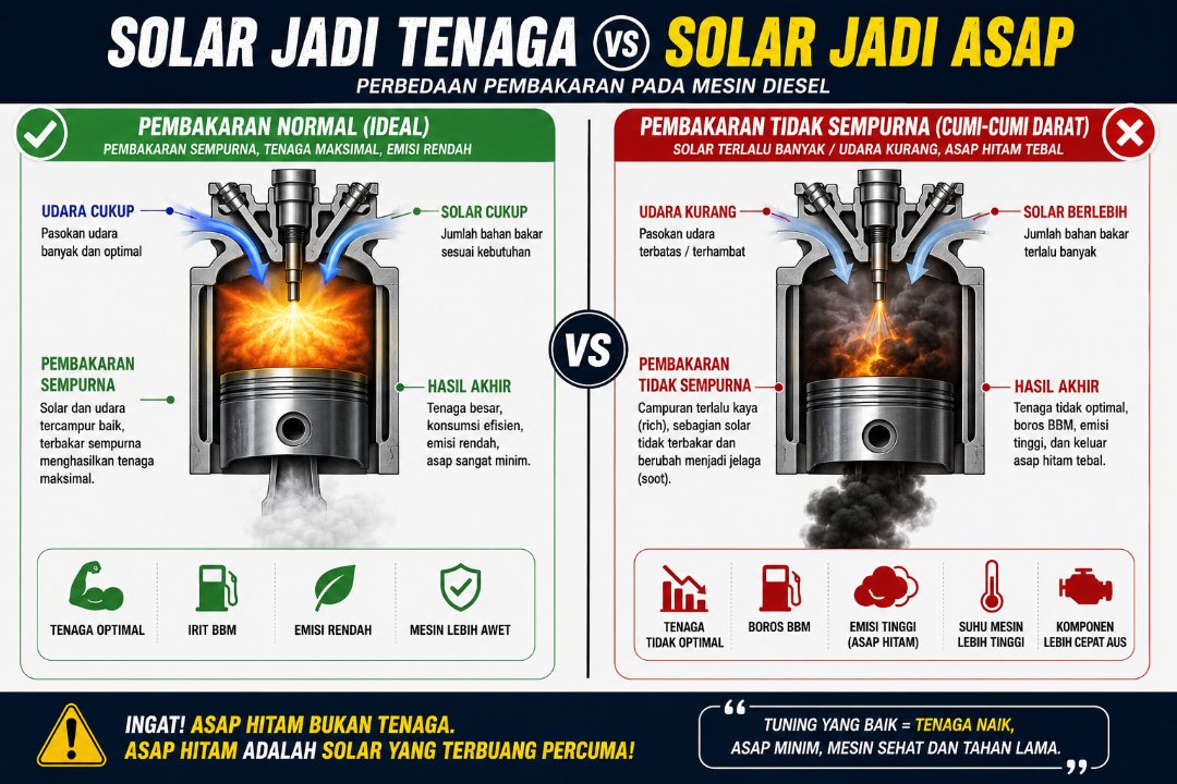 Cumi-Cumi Darat pada Mobil Diesel: Keren atau Merusak Mesin?