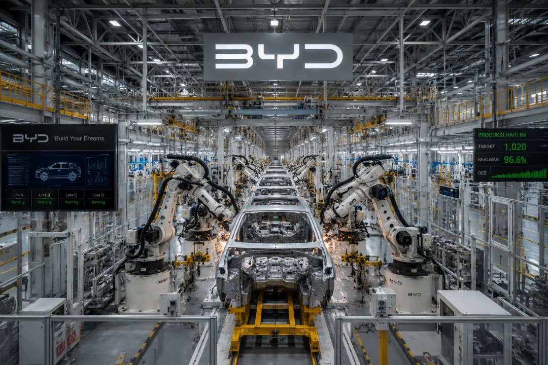 BYD M6 DM Mulai Dikirim ke Dealer Indonesia
