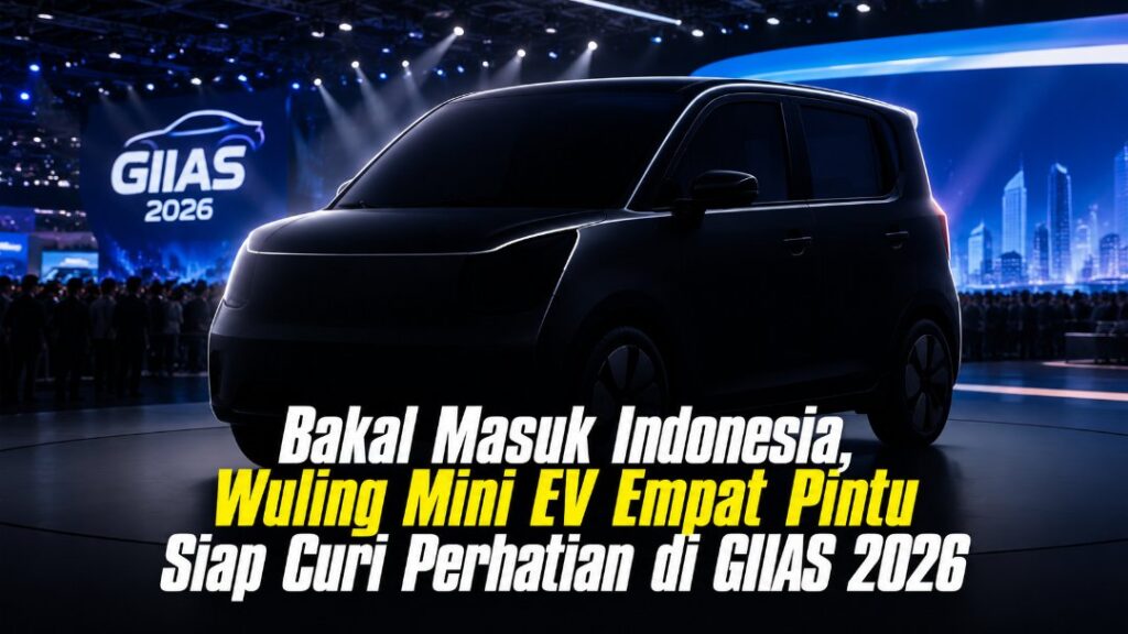 Bakal Masuk Indonesia, Wuling Mini EV Empat Pintu Siap Curi Perhatian di GIIAS 2026 Wuling Mini EV Empat Pintu Bakal Masuk Indonesia, Wuling Mini EV Empat Pintu Siap Curi Perhatian di GIIAS 2026