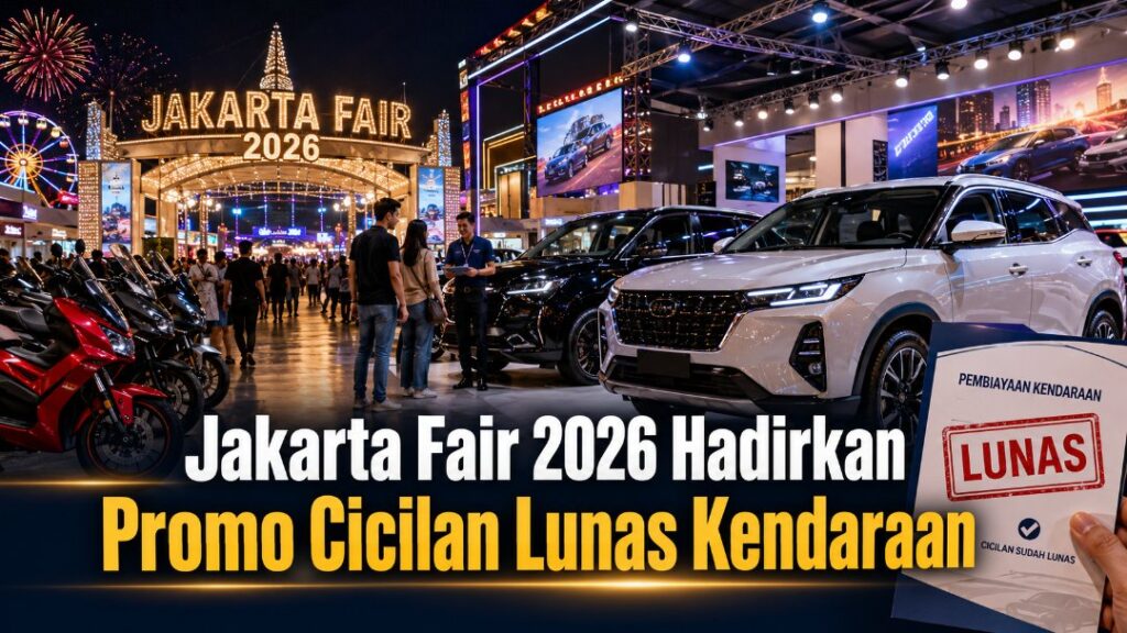 Manjakan Pemburu Otomotif, Jakarta Fair 2026 Hadirkan Program Promo Cicilan Lunas Kendaraan Jakarta Fair 2026 Manjakan Pemburu Otomotif, Jakarta Fair 2026 Hadirkan Program Promo Cicilan Lunas Kendaraan