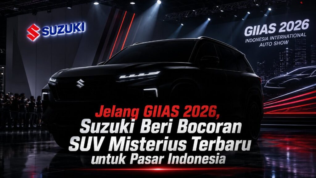 Jelang GIIAS 2026, Suzuki Beri Bocoran SUV Misterius Terbaru untuk Pasar Indonesia SUV Misterius Suzuki GIIAS 2026 Jelang GIIAS 2026, Suzuki Beri Bocoran SUV Misterius Terbaru untuk Pasar Indonesia