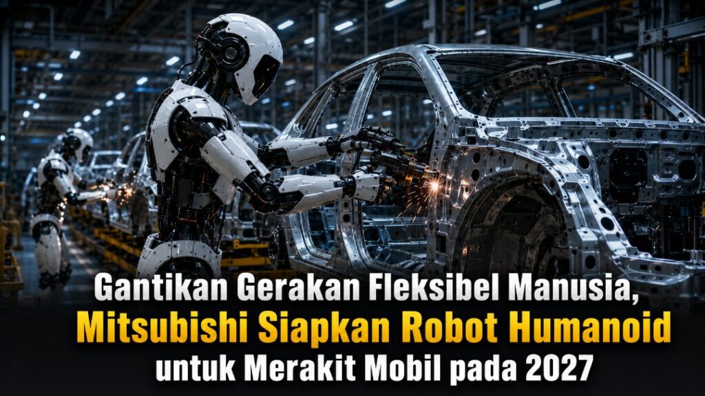 Gantikan Gerakan Fleksibel Manusia, Mitsubishi Siapkan Robot Humanoid untuk Merakit Mobil pada 2027 robot humanoid Mitsubishi Gantikan Gerakan Fleksibel Manusia, Mitsubishi Siapkan Robot Humanoid untuk Merakit Mobil pada 2027