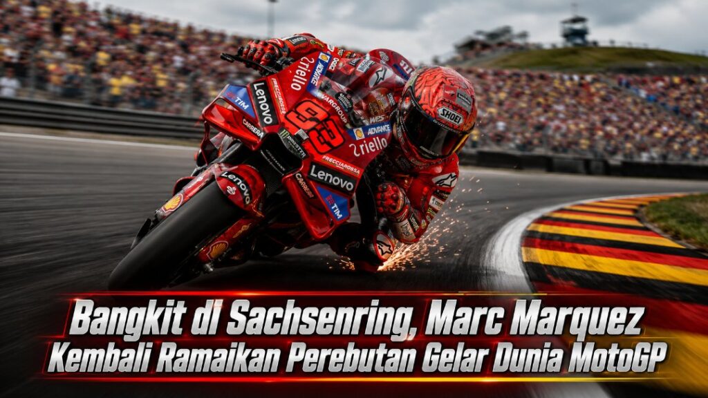 Sapu Bersih GP Jerman, Raja Sachsenring Marc Marquez Samai Rekor Giacomo Agostini Raja Sachsenring Marc Marquez Sapu Bersih GP Jerman, Raja Sachsenring Marc Marquez Samai Rekor Giacomo Agostini