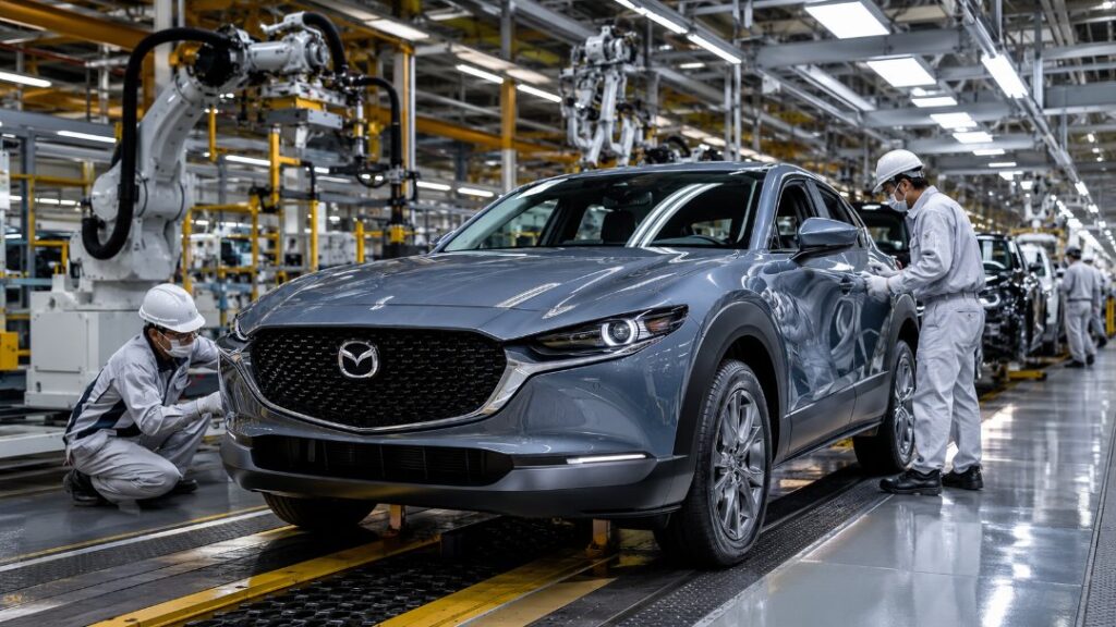 Resmi Beroperasi di Citeureup, Pabrik Mazda Indonesia Mulai Rakit CX-30 Secara Lokal pabrik Mazda Indonesia Resmi Beroperasi di Citeureup, Pabrik Mazda Indonesia Mulai Rakit CX-30 Secara Lokal