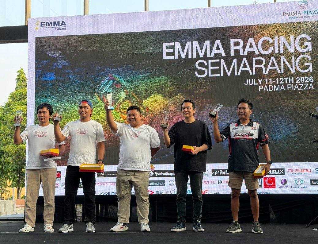 Ratusan Peserta dan Puluhan Mobil Modifikasi Meriahkan Ajang EMMA Racing Semarang 2026, Termasuk Rombakan Ekstrem Honda Accord Bali Pride